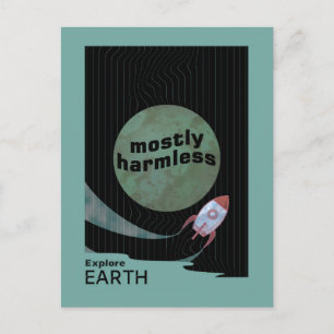 Mostly Harmless Postcard