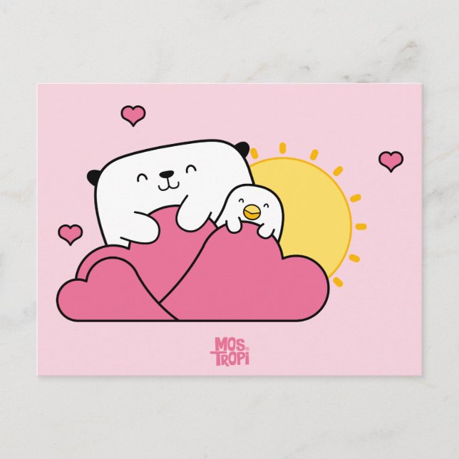 Mostropi  Opi and Kipi Valentín Postcard (Front)