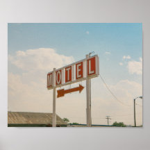 Motel Sign Vintage Photography