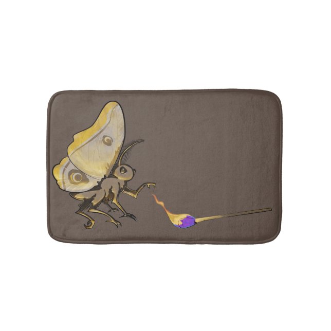 Moth Bath Mat (Front)