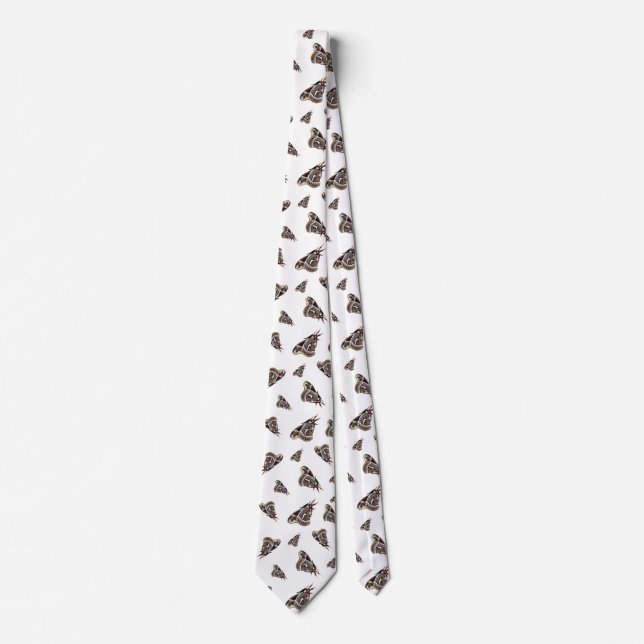Moth Butterfly Bug Tie (Front)