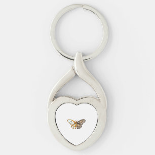 Moth Butterfly Dragonfly Insect Key Ring