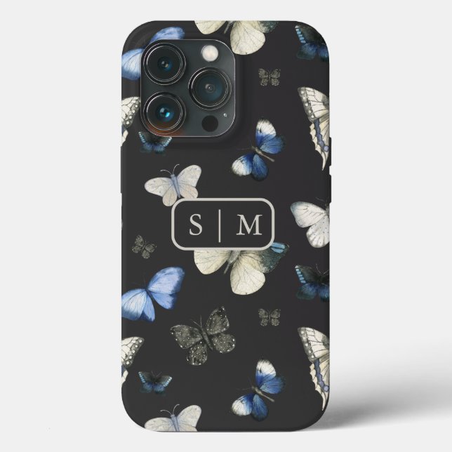 Moth Butterfly pattern Case-Mate iPhone Case (Back)