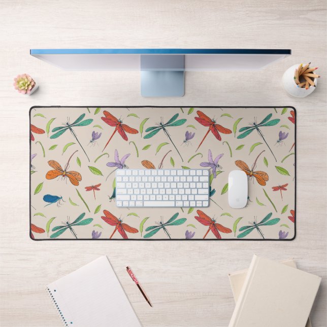 Moth Butterfly Pattern Desk Mat (Office 1)