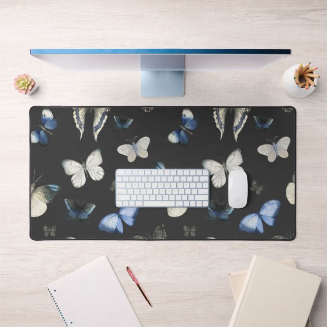 Moth Butterfly Pattern Desk Mat (Office 1)