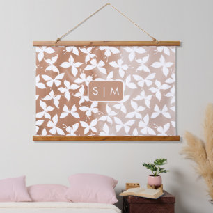 Moth Butterfly pattern Hanging Tapestry
