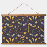 Moth Butterfly pattern Hanging Tapestry