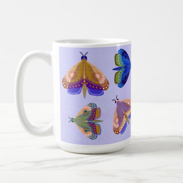 Moth Friends Mug (Left)