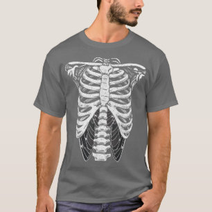 Moth Grunge Fairycore Aesthetic Mall Goth Skeleton T-Shirt