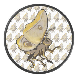 Moth Hockey Puck