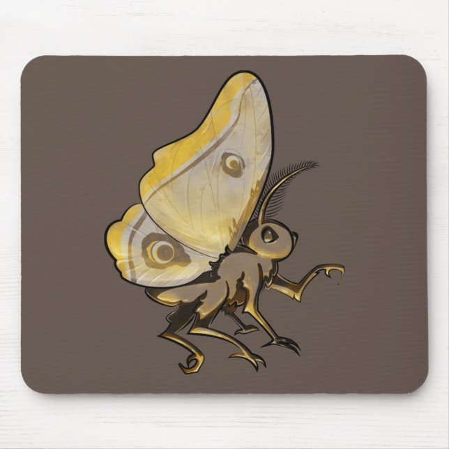 Moth Mouse Mat (Front)