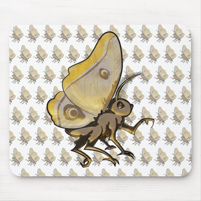 Moth Mouse Mat (Front)