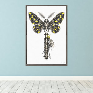 Moth of the Last Light Canvas Print