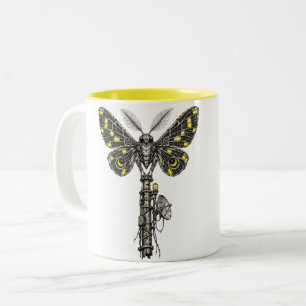 Moth of the Last Light Two-Tone Coffee Mug