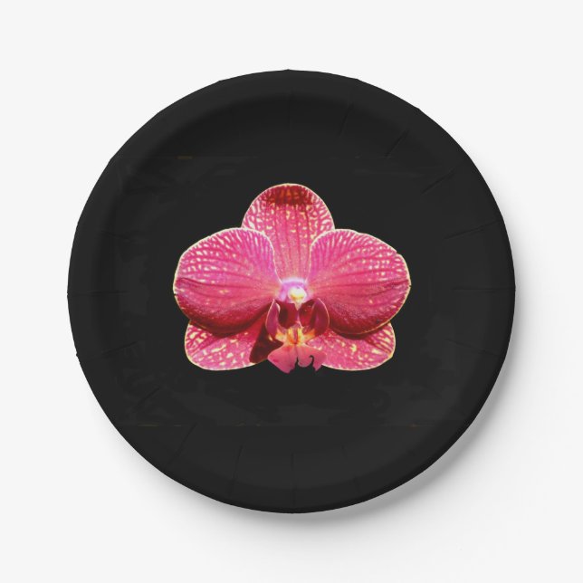 Moth Orchid Paper Plate (Front)
