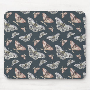 Moth Pattern Mouse Mat