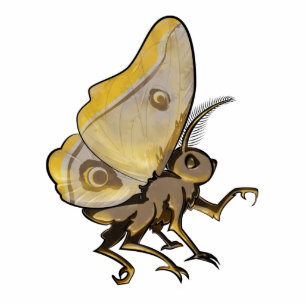 Moth Photo Sculpture Magnet