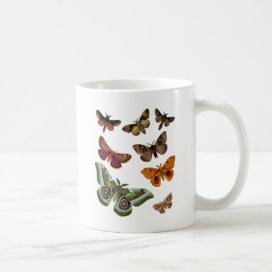 Moth Plate 3 Coffee Mug