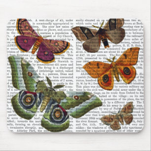 Moth Plate 3 Mouse Mat