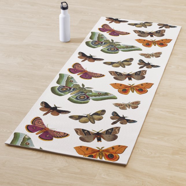 Moth Plate 3 Yoga Mat (In Situ)