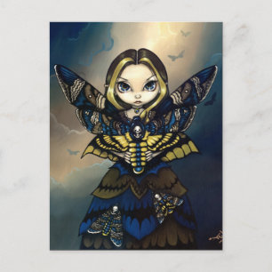 "Moth Queen: Acherontia Atropos" Postcard