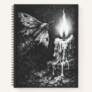 Moth to the Flame — by BurnsInHell Notebook