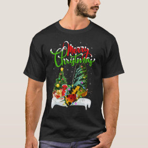 Moth Xmas Decorations Santa Moth Christmas T-Shirt