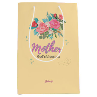 Mother, A Blessing from God Medium Gift Bag