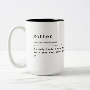 Mother – A Steady Hand Two-Tone Coffee Mug