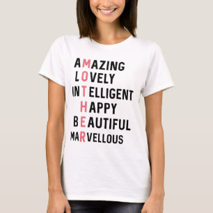 Mother Acrostic Poem // Mother's Day Gift T-Shirt