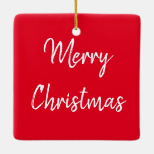 Mother and Baby Elephant in the Serengeti Ceramic Ornament