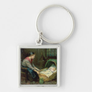 Mother and Baby Key Ring