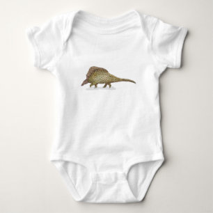 Mother and baby pangolin baby one-piece bodysuit