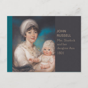 Mother and baby portrait John Russell CC0971 Postcard