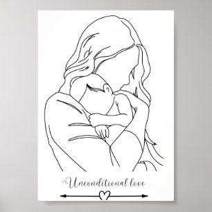 Mother and Baby Poster