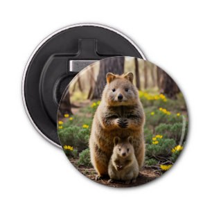 Mother And Baby Quokka, Bottle Opener