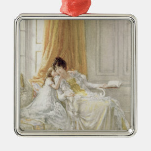 Mother and Child, 1864 Metal Tree Decoration