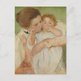 Mother and Child, 1897 Postcard