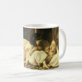 Mother and Child (aka Cherries) by Lord Leighton Coffee Mug