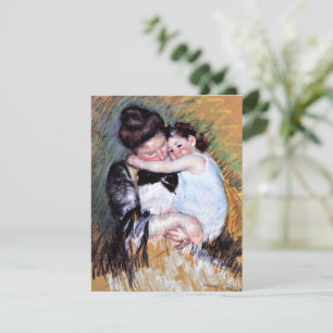 Mother and Child  - Artwork by Mary Cassatt Card