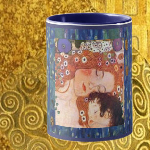 Mother and Child by Klimt Mug