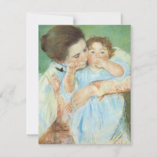 Mother and Child by Mary Cassatt, Vintage Fine Art