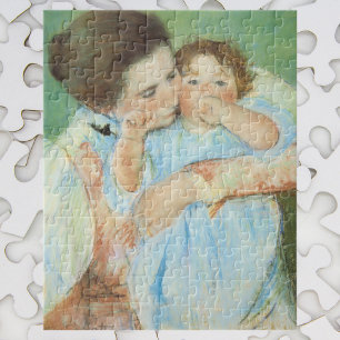 Mother and Child by Mary Cassatt, Vintage Fine Art Jigsaw Puzzle