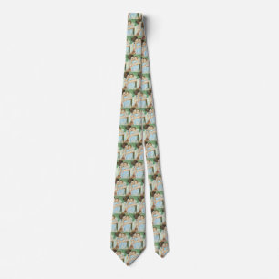 Mother and Child by Mary Cassatt, Vintage Fine Art Tie