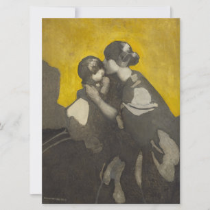 Mother and Child (by Norah Neilson Grey) Card