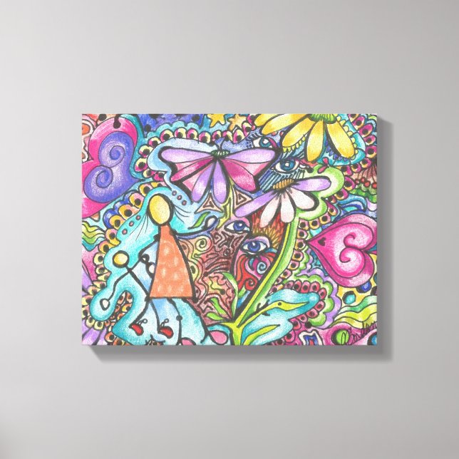 Mother and Child Canvas Print (Front)