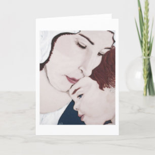 Mother and Child card