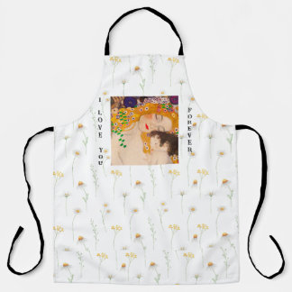 Mother and Child - Gustav Klimt Apron