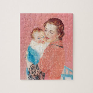 Mother and Child Jigsaw Puzzle