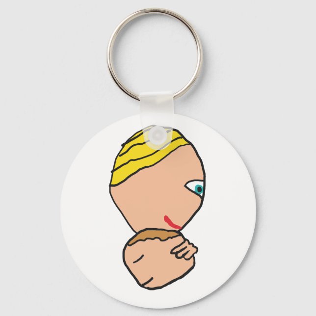 Mother and Child Key Ring (Front)